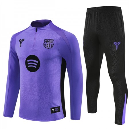 FC Barcelona Trainings Sweatshirt Quarter-Zip 2025-26 Lila